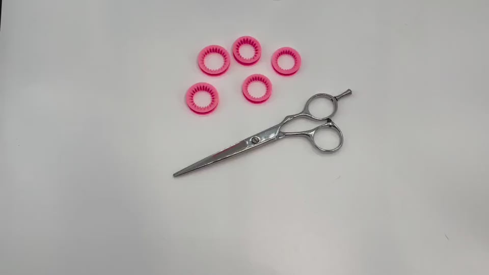 Video showing how to fit ShearRings into your cutting shears 