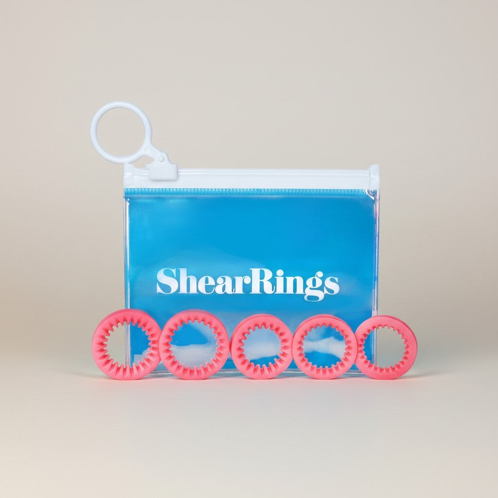 Entry Set of 5 Ring Inserts | Coral Pink