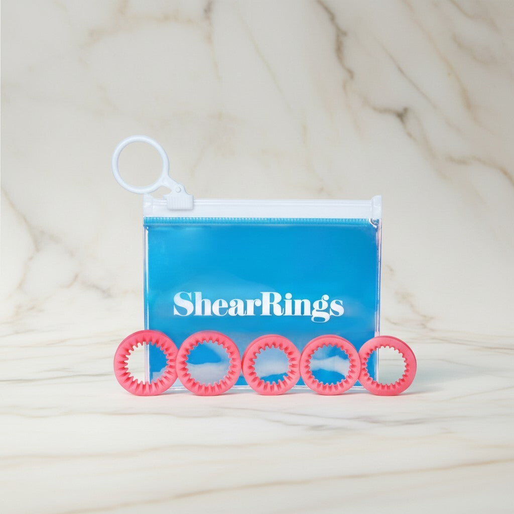 Entry Set of 5 Ring Inserts | Coral Pink
