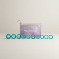 Pet Grooming Ring Inserts | Teal, Set of 10