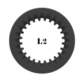 ShearRings | Black | L2