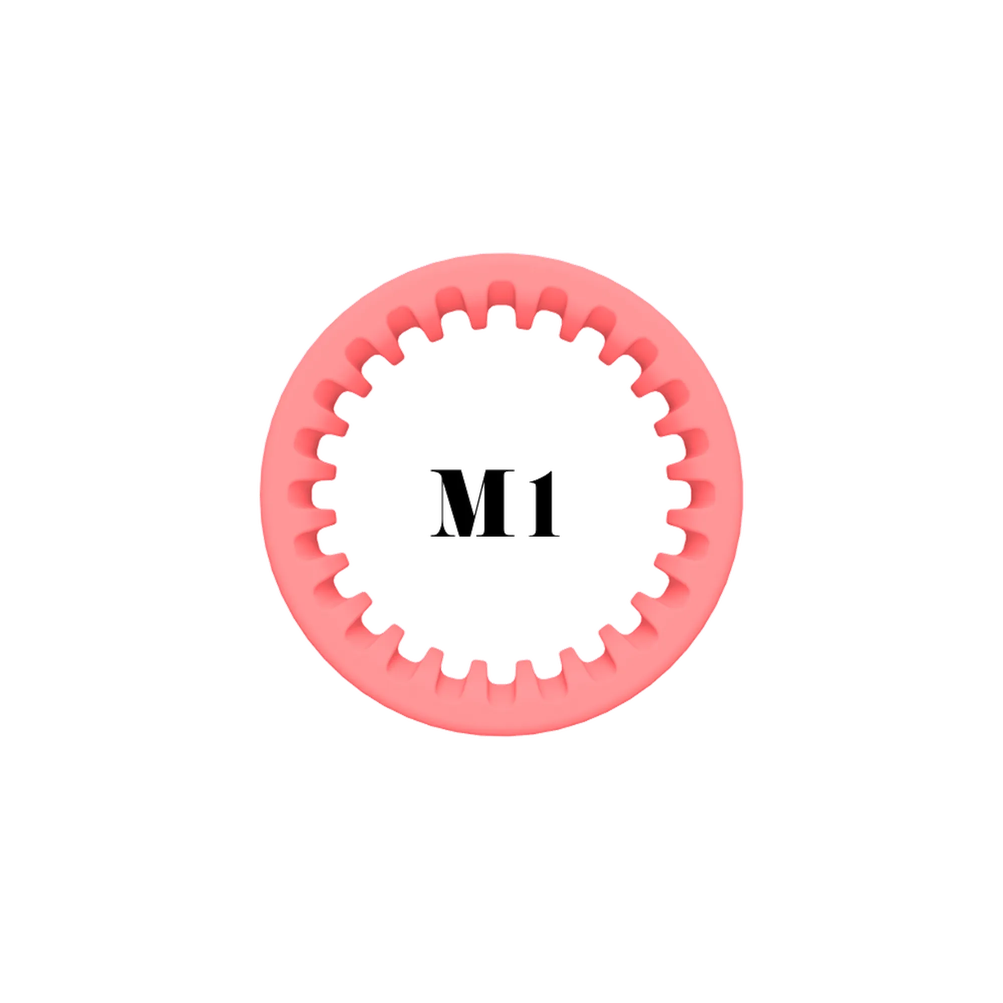 ShearRings | Coral Pink | M1