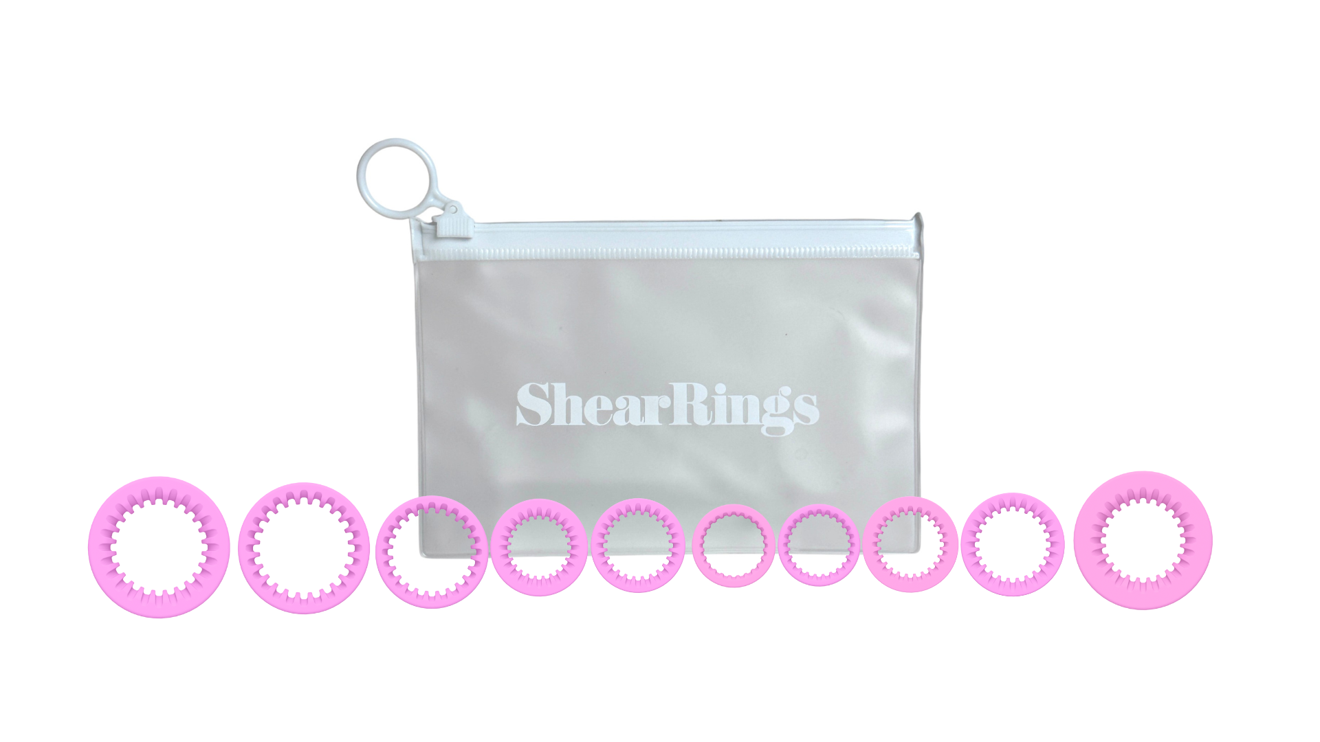 Pet Grooming Ring Inserts | Purple, Set of 10