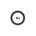 ShearRings | Black | S1