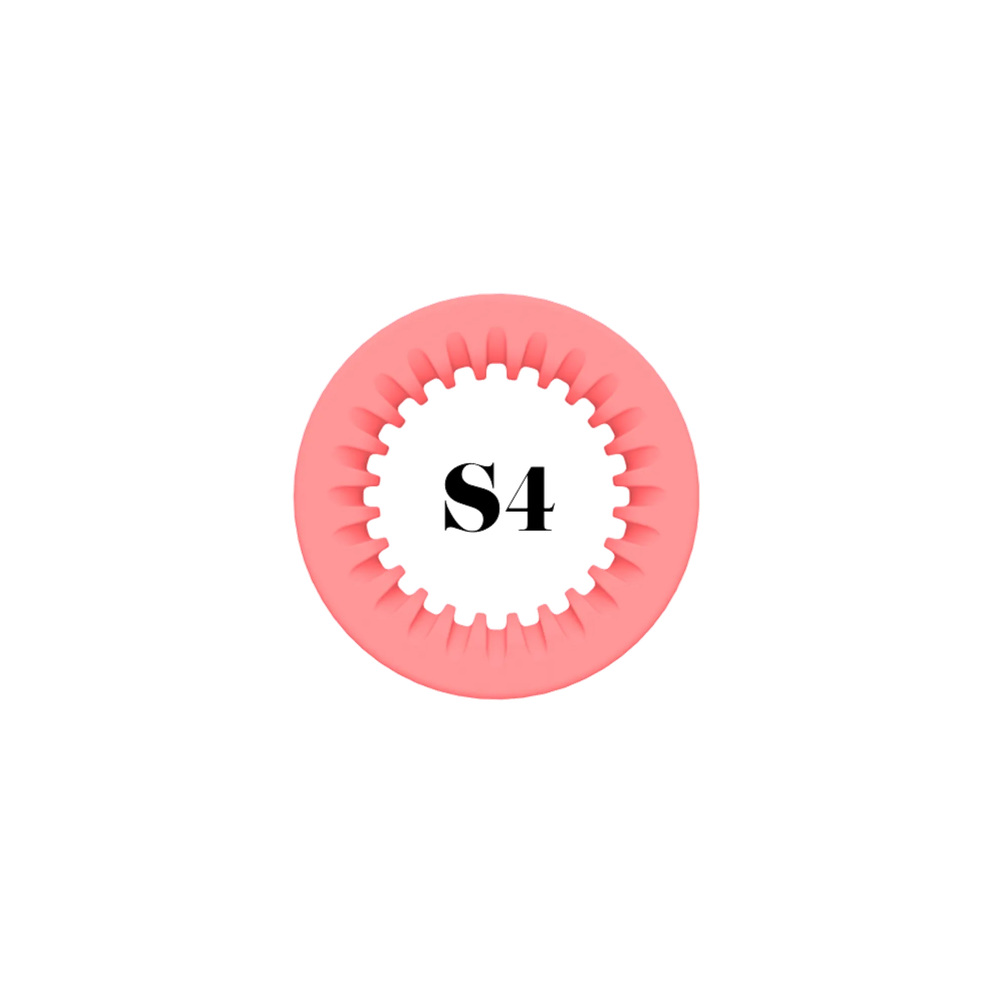 ShearRings | Coral Pink | Size S4